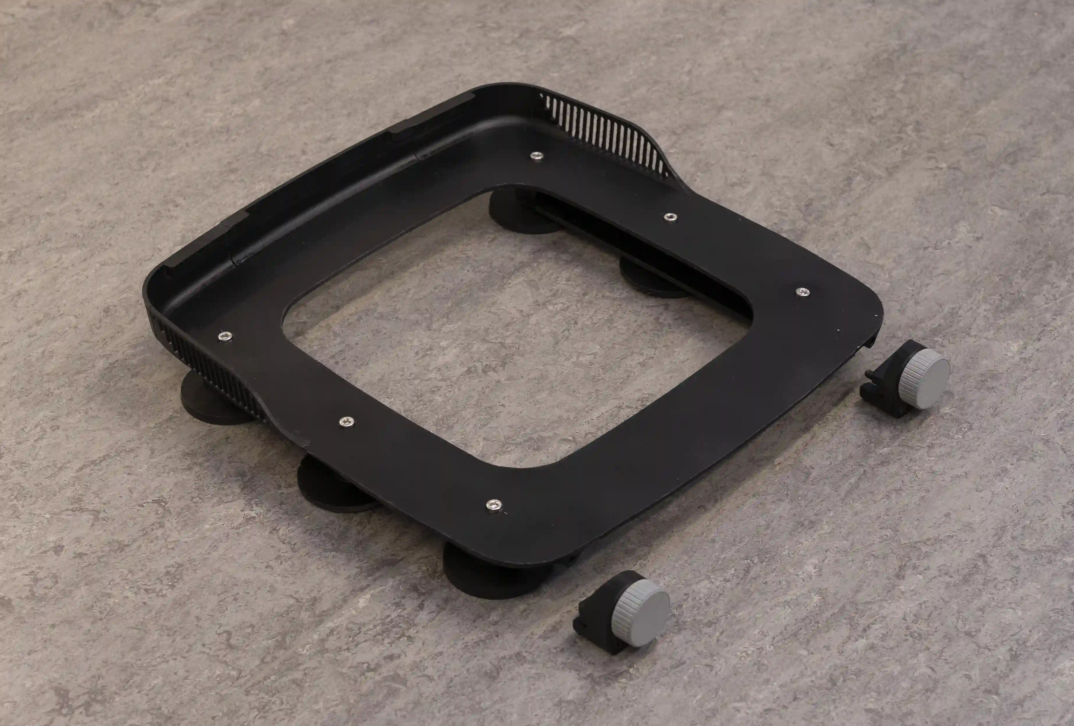 Exploded view of adapter